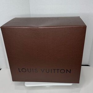 Louis Vuitton Empty Box Brown Classic Vintage & Authentic-Large
